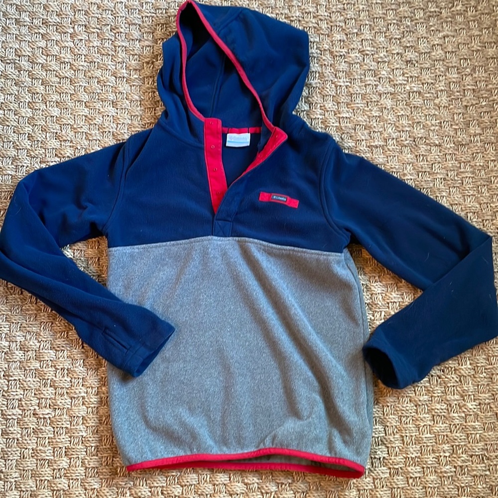Boys Columbia Hooded Fleece Pullover